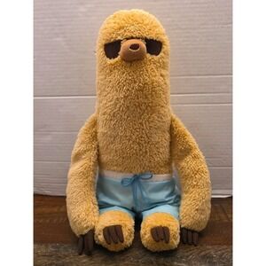 Gund Pusheen Sloth With Swim Trunks 13" Stuffed Plush Animal